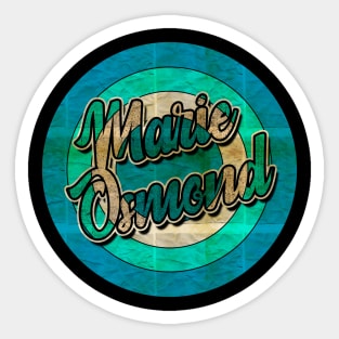 Retro Vintage Marie Osmond Sticker